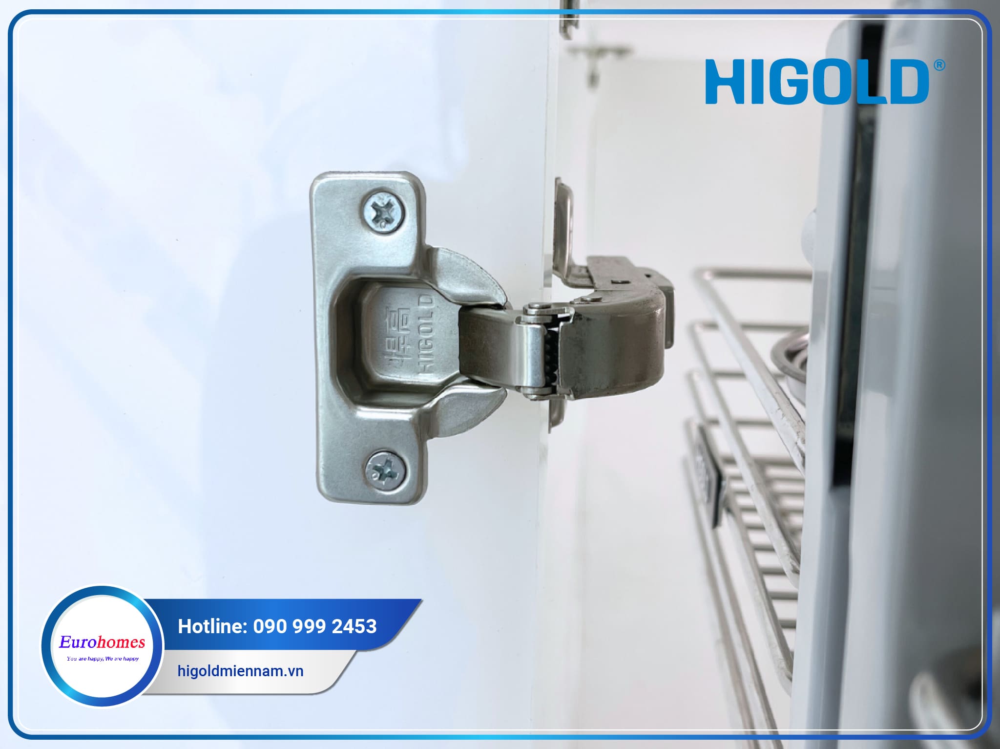 Bản lề giảm chấn góc mù 100° 813141
