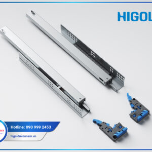 Bộ ray trượt âm giảm chấn kéo series M 2.0 –  450mm 811215